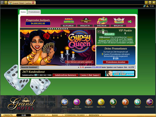 Wie Sie Beträge bei Grand Hotel Casino abheben