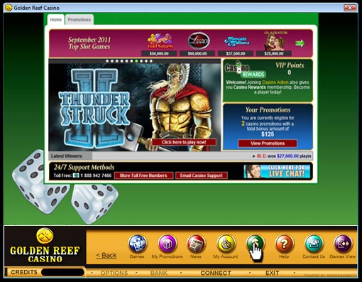 casino golden online reef in Australia